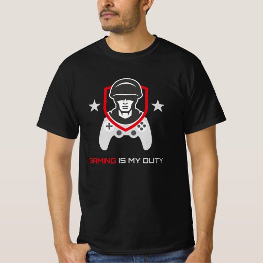 FPS Gamer On Duty Tシャツ (正面)