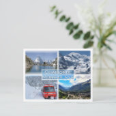 FRシャモニー – モンブラン – ラックブラン・デ・アイグイユ ポストカード (スタンド正面)