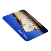 FRフランスノルマンディフェキャンプザクリフス マグネット (右側)