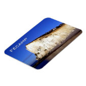 FRフランスノルマンディフェキャンプザクリフス マグネット (左側)