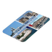 FRフランス – マルセイユ –  マグネット (左側)