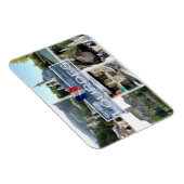 FRフランス – ルルド – ロíスリオのバスリáカ –  マグネット (右側)