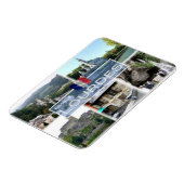 FRフランス – ルルド – ロíスリオのバスリáカ –  マグネット (左側)