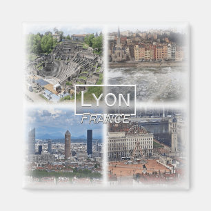 FR0122ヨーロッパ、フランス、リヨン、冷蔵庫 マグネット