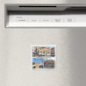FR0124ヨーロッパ、フランス、ペルピニャン、冷蔵庫 マグネット (インサイチュ (食洗機))