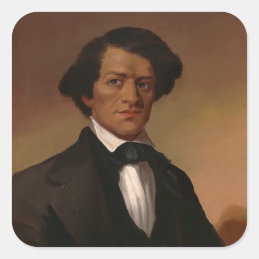 Fr3d3rick Bailey Douglass: Civil Rights Legend スクエアシール (正面)