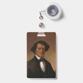 Fr3d3rick Bailey Douglass: Civil Rights Legend バッジ (正面（伸縮クリップ）)