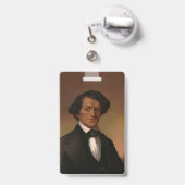 Fr3d3rick Bailey Douglass: Civil Rights Legend バッジ (裏面（伸縮クリップ）)