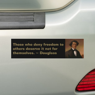 Fr3d3rick Bailey Douglass: Civil Rights Legend バンパーステッカー