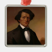 Fr3d3rick Bailey Douglass: Civil Rights Legend メタルオーナメント (正面)