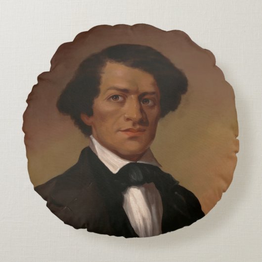 Fr3d3rick Bailey Douglass: Civil Rights Legend ラウンドクッション (正面)