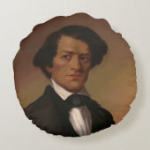 Fr3d3rick Bailey Douglass: Civil Rights Legend ラウンドクッション (裏面)