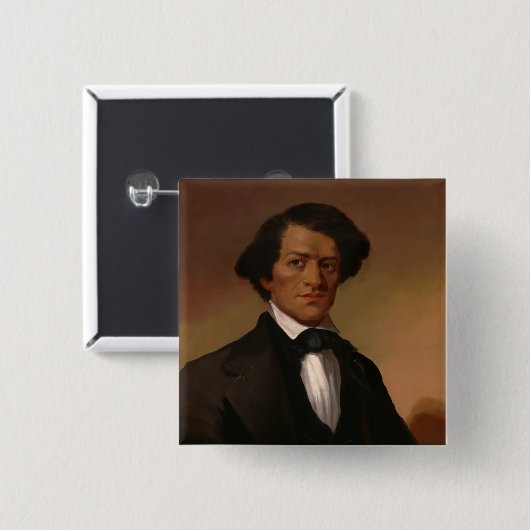 Fr3d3rick Bailey Douglass: Civil Rights Legend 缶バッジ (正面&裏面)