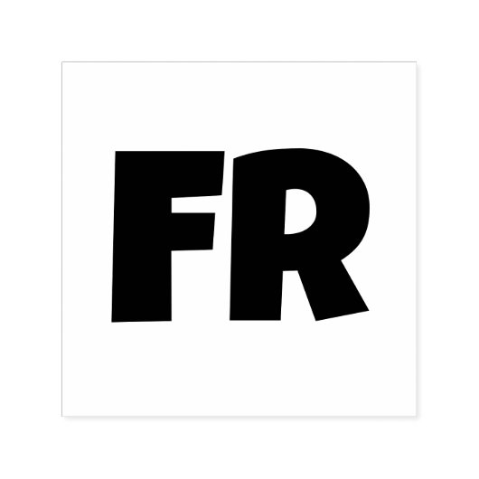 FR -実在用 セルフインキングスタンプ (デザイン)