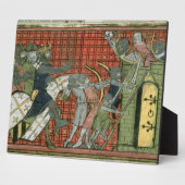 Fr 22495 f.36r町への攻撃、Le Roman deから フォトプラーク (側面)