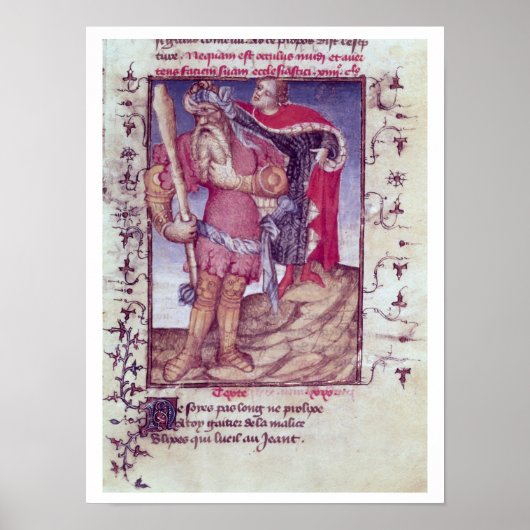 Fr 606 f.11ユリシーズはサイクロプの眼を貫く ポスター (正面)