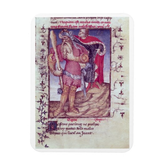 Fr 606 f.11ユリシーズはサイクロプの眼を貫く マグネット (縦)