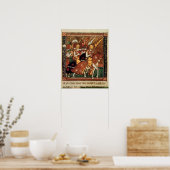 Fr 9084 f.20v:騎士の馬 ポスター (キッチン)