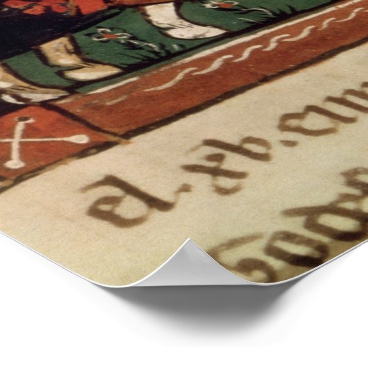 Fr 9084 f.20v：騎士の馬 ポスター (角)