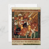 Fr 9084 f.20v：騎士の馬 ポストカード (正面/裏面)