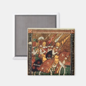 Fr 9084 f.20v：騎士の馬 マグネット (正面/裏面)