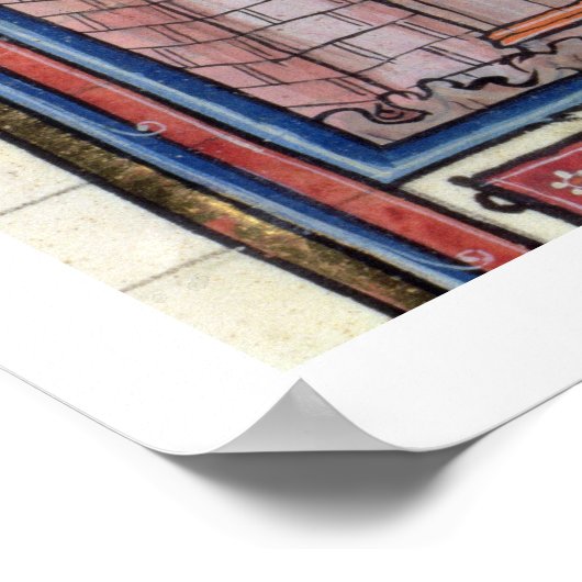 Fr 95 f.326アーサー王とその騎士のまわりに ポスター (角)