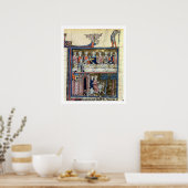 Fr 95 f.326アーサー王とその騎士のまわりに ポスター (キッチン)