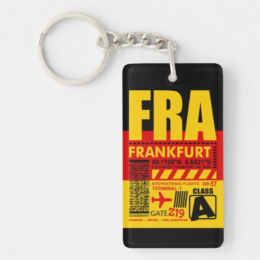 FRAフランクフルトエアポート キーホルダー (正面)