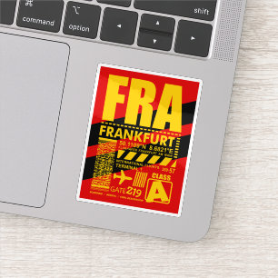FRAフランクフルトエアポート シール
