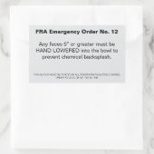 FRA注文 長方形シール (バッグ)