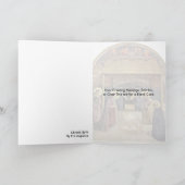 Fra Angelicoによるキリストの誕生 カード (内部)