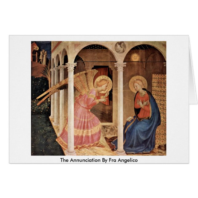 Fra Angelicoによる告知 (正面横)