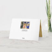 FRA ANGELICOオールドアイリッシュによる賛美受胎告知 カード (裏面)