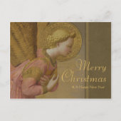 Fra Angelico受胎告知エンジェルCC0808クリスマス シーズンポストカード (正面)