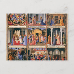 Fra Angelico – キリストの生涯の場面 ポストカード