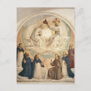 Fra Angelico – メアリー葉書の戴冠式 ポストカード