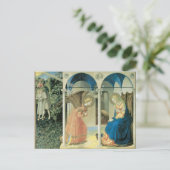 Fra Angelico – 受胎告知ポストカード ポストカード (スタンド正面)