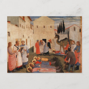 Fra Angelico – 埋葬はがき ポストカード