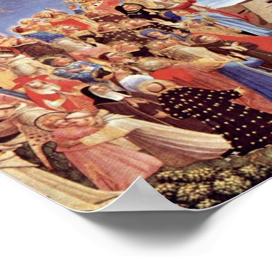 Fra Angelico – 最後の審判 ポスター (角)