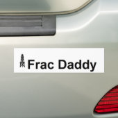 Frac Daddy Oilfieldステッカー バンパーステッカー (車上)