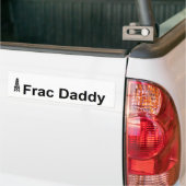 Frac Daddy Oilfieldステッカー バンパーステッカー (トラック上)