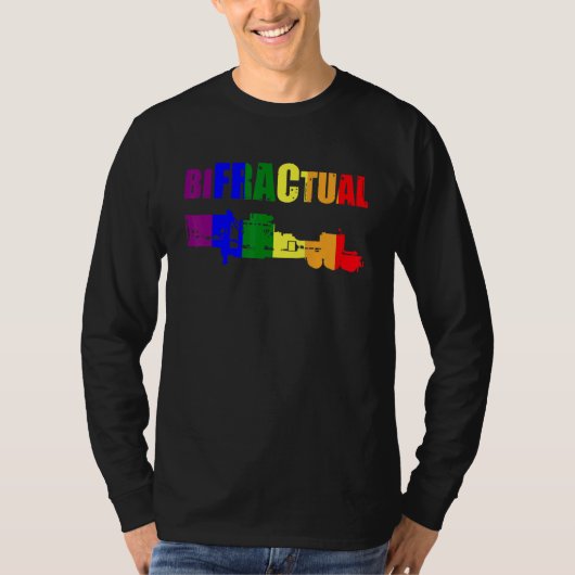 Frac Oilfield Pridのバイフラ実績の油圧破砕 Tシャツ (正面)