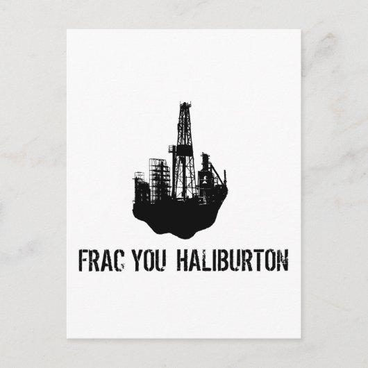 frac you haliburton ポストカード (正面)