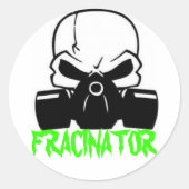 FRACINATOR ラウンドシール (正面)