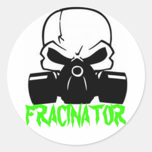 FRACINATOR ラウンドシール (正面)