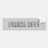 Frack! バンパーステッカー (正面)