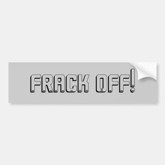Frack! バンパーステッカー (正面)