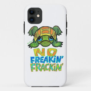 FrackingのカメのIPhoneの場合無し iPhone 11 ケース