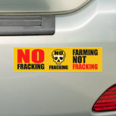 Frackingのバンパーステッカー無し バンパーステッカー (車上)