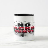 Frackingの方法コーヒーカップ無し マグカップ (中央)